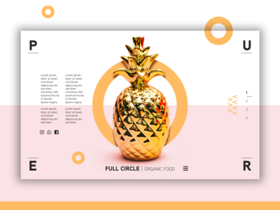 Hero Header - 有机食品(Hero Header - Organic Food)