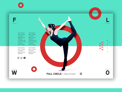 Hero Header - 瑜伽工作室(Hero Header - Yoga Studio)