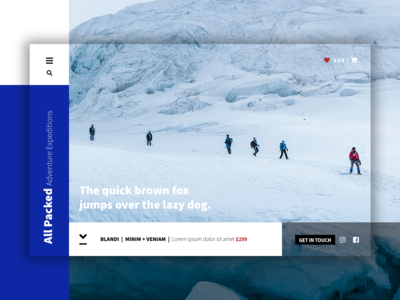 英雄标题(Hero Header)