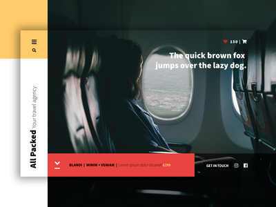 英雄标题 - 全部打包(Hero Header - All Packed)