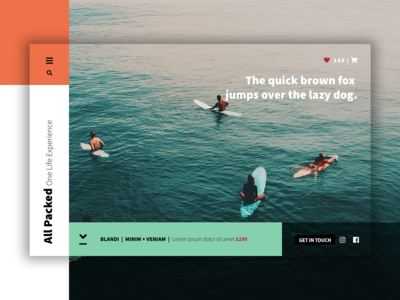 Hero Header - 一次人生经历(Hero Header - One Life Experience)