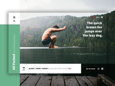 英雄标题 - 全部打包(Hero Header - All packed)