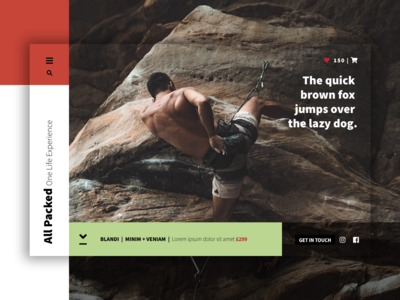 Hero Header - 全部打包 - 攀爬(Hero Header  - All packed - Climbing)