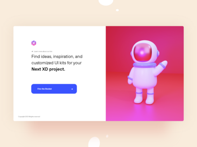 英雄登陆页面(hero landing page)