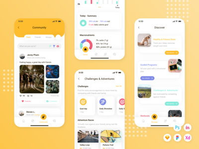 Hetrack - 医疗保健移动应用(Hetrack - Health Care Mobile App)