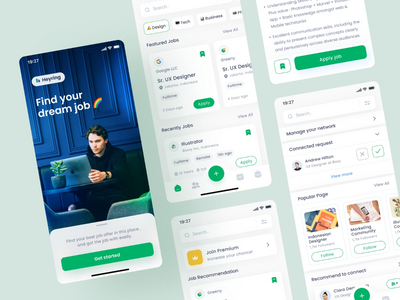 求职移动应用(Job Search Mobile App)