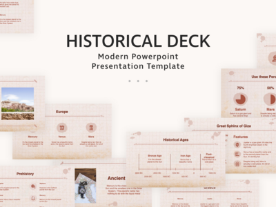 历史的PowerPoint演示模板(Historical PowerPoint Presentation Template)