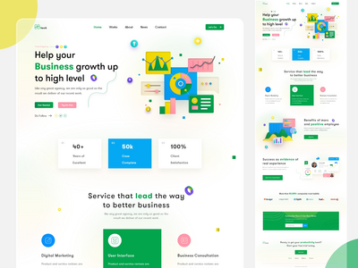 高科技 ||业务登陆页面(Hitech || Business Landing Page)
