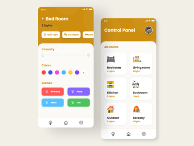 家庭控制应用程序(Home control app)