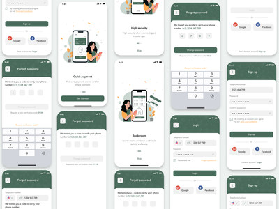 FinHom-Booking App UI Kit #1(FinHom-Booking App Ui Kit #1)