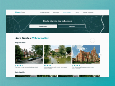 物业网站重新设计(Property website re-design)