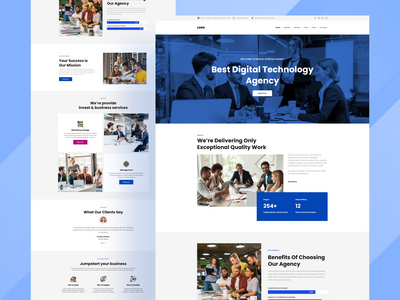 科技公司-首页第1卷(Tech Company- Home page Volume 1)