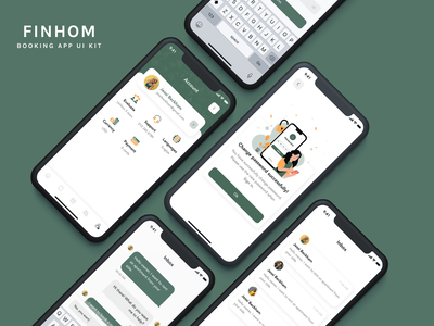FinHom-Booking App UI Kit #7(FinHom-Booking App Ui Kit #7)