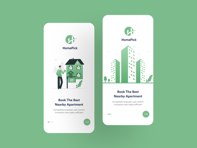 HomePick - 租房App v01(HomePick - Rent Apartment App v01)