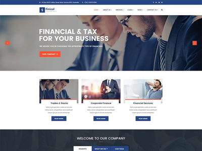 Finical - 财务和咨询多功能 WordPress 主题(Finical - Finance & Consulting Multi-Purpose WordPress Theme)
