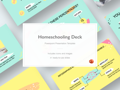 在家上学 - 终极演示模板(Homeschooling - Ultimate Presentation Template)
