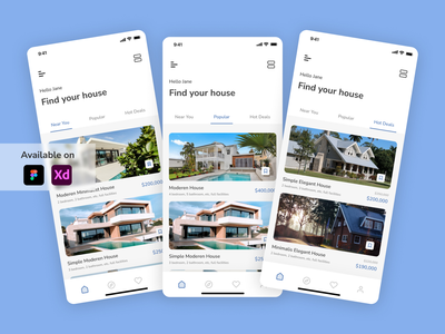 寻找你的房子移动应用程序(Find your house Mobile App)
