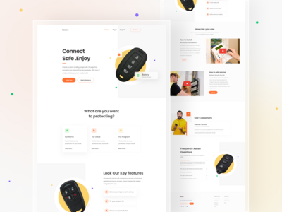 家庭安全锁匠。(Home security locksmith.)