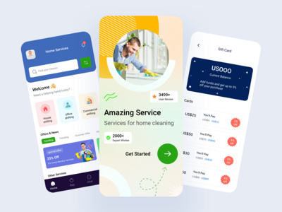 家庭服务应用程序(Home services App)