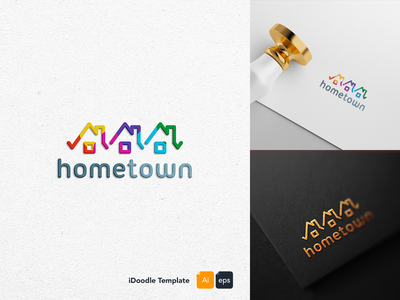 家乡标志模板(Home town logo template)