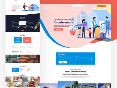 房屋租赁网站设计(Home rental website design)