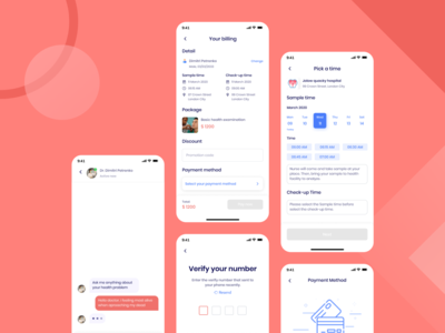 Homital - 远程医疗 UI 套件 #3(Homital - Telemedicine UI Kit #3)