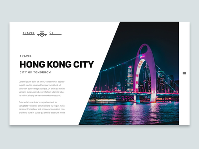 旅行横幅设计模板(Travel Banner Design Template)