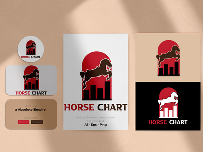 马图PNG透明标志设计(Horse Chart PNG Transparent Logo Design)