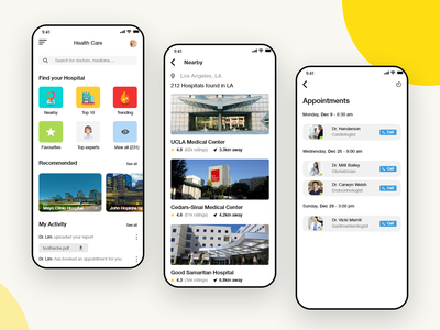 医院查找器概念(Hospital Finder Concept)