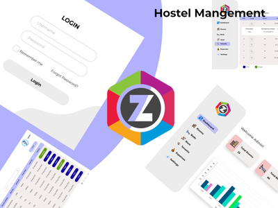 宿舍管理面板(Hostel Management Admin Panel)