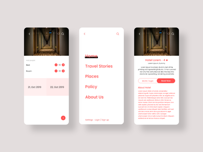 酒店预订应用程序(Hotel booking app)
