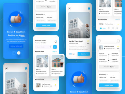 酒店预订应用程序设计(Hotel Booking App Design)