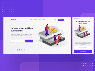 金融科技登陆页面模板 1.8(Fintech Landingpage template 1.8)