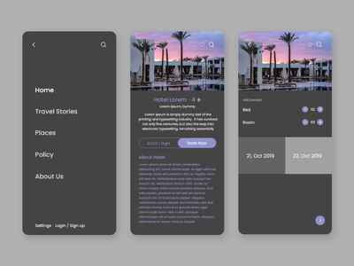 酒店预订应用程序(Hotel booking app)