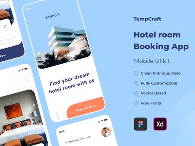 酒店客房预订应用程序(Hotel room Booking App)