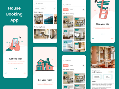 房屋预订应用程序(House Booking App)