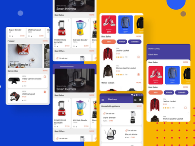 家居用品购物应用程序设计#4(Houseware Shopping App Design #4)