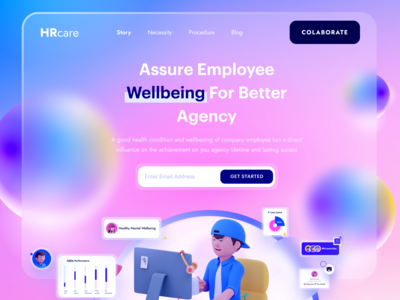 人力资源关怀 - 代理网站(HR Care - Agency Website)