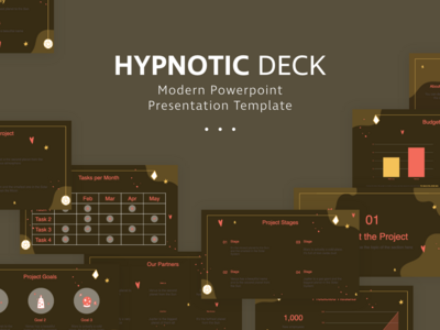 催眠的PowerPoint演示模板(Hypnotic PowerPoint Presentation Template)