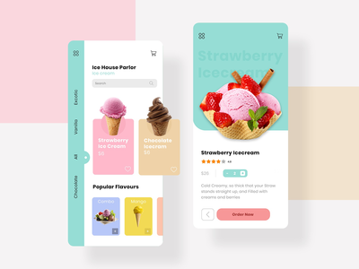 冰淇淋应用程序(Ice Cream App)