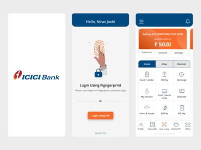 ICICI 应用程序重新设计(ICICI App Redesign)