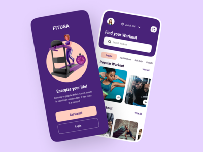锻炼应用程序设计(Workout App Design)