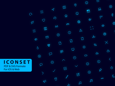 适用于 Web 和 iOS 的图标集(Icon Set For Web & iOS)