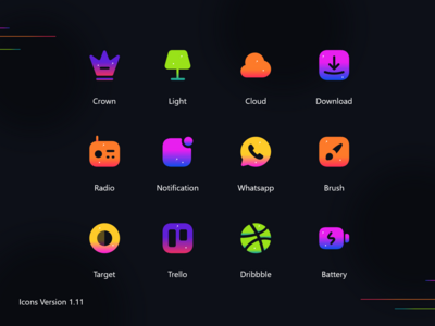 图标版本 1.11(Icons Version 1.11)
