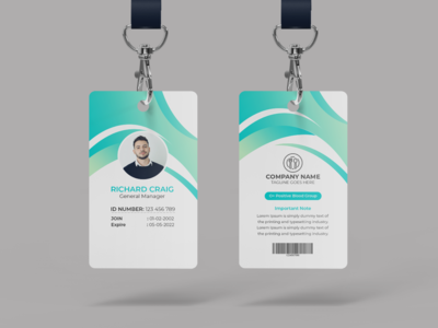 创意身份证模板(Creative ID Card Template)