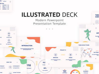 插图的PowerPoint演示模板(Illustrated PowerPoint Presentation Template)