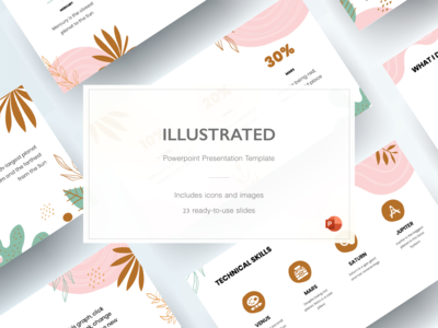 插图 - 终极演示模板(ILLUSTRATED - Ultimate Presentation Template)