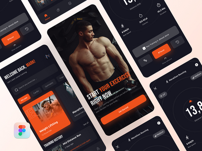 健身移动应用(Fitness Mobile App)