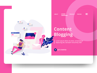 登陆页面内容博客(Landing Page Content Blogging)