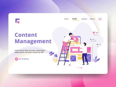 登陆页面内容管理(Landing Page Content Management)